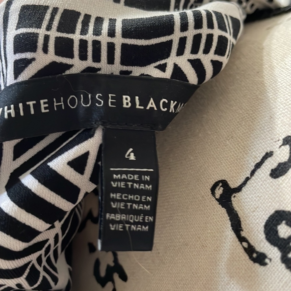 Whii oh ya house black market patterned womens dress - Picture 2 of 2